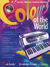 Colours Of The World: Accordion: Book & CD (van Den Dungen)