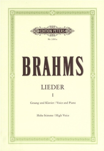 Leider: Complete Songs Vol.1 Medium High Voice (Peters)