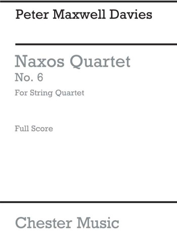 Naxos Quartet No 6: Miniature Score
