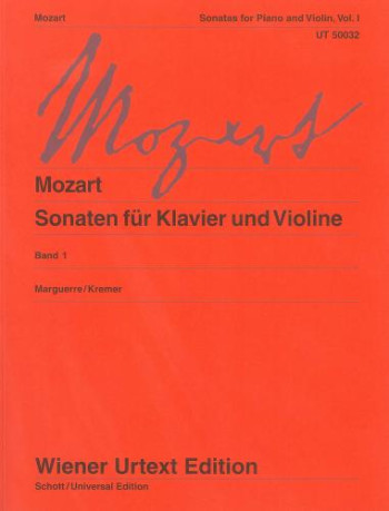 Sonatas Vol.1 K296-377: Violin and Piano  (Wiener Urtext)