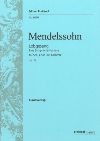 Lobgesang Op52: Vocal Score (Breitkopf)