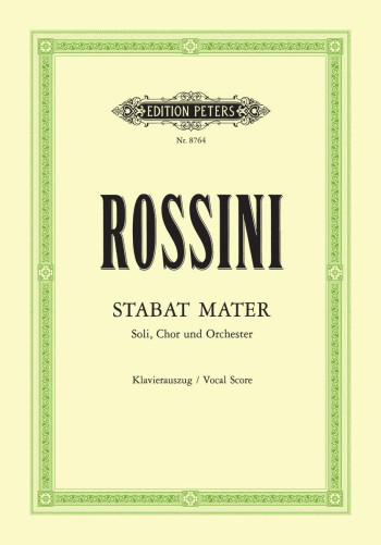 Stabat Mater: Vocal Score (Peters)