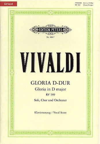 Gloria: Vocal Score (Peters)