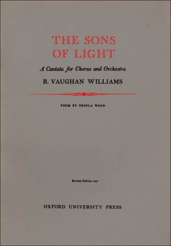 Sons Of Light The: Vocal Score