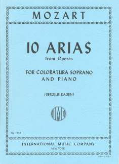 10 Arias: Soprano: Vocal & Piano (International)