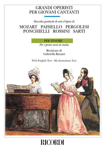 Grandi Operisti Per Giovani Cantanti Tenor: Vocal And Piano (Ricordi)