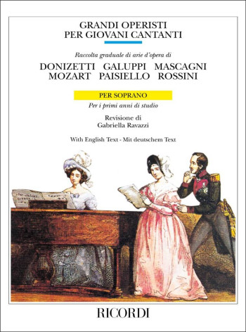Grandi Operisti Per Giovani Cantanti Soprano Vocal & Piano