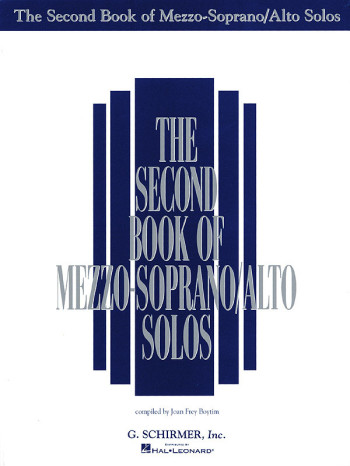 The Second Book Of Mezzo: Soprano/Alto Solos