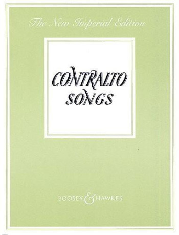 The New Imperial Edition: Contralto Songs: Vocal