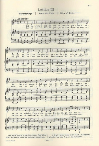 Practical Method (Metodo Pratico) Low Voice (Peters)