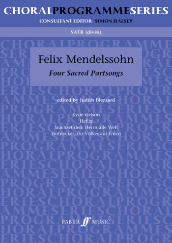 4 Sacred Partsongs: Vocal SATB