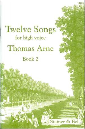12 Songs For High Voice Book 2: Vocal (Stainer & Bell)