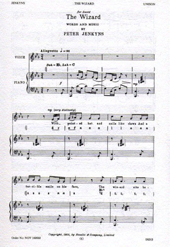 The Wizard Eb Major Vocal (Novello)