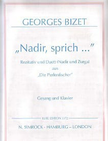 Nadir, Sprich Vocal Duet (simrock)
