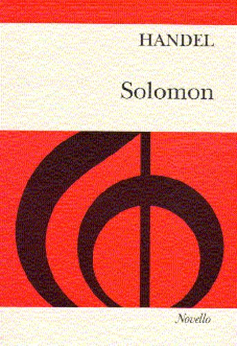 Solomon: Vocal Score (Novello)