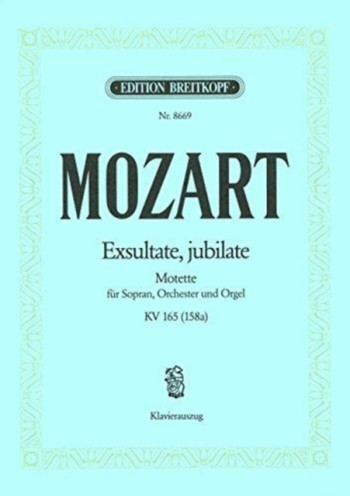 Missa Brevis In D: Vocal: Satb (Breitkopf)