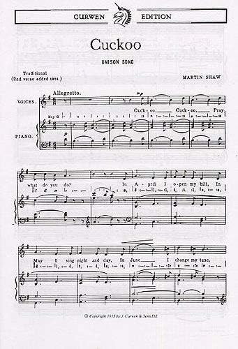 The Cuckoo: Vocal Solo