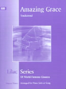 Amazing Grace: Piano: Sheet: Traditonal (Lilac Series)