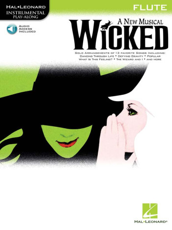 Instrumental Play-along: Wicked: Flute: Book & Audio