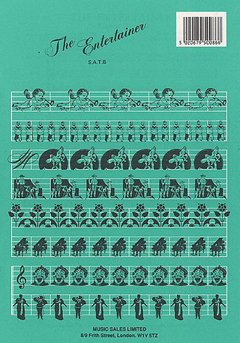 The Entertainer: Vocal SATB & Piano (Wise)
