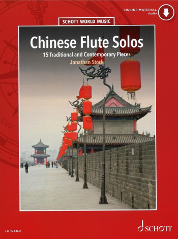 Chinese Flute Solos: Flute Solo Book & Audio (stock)