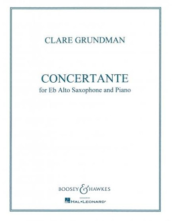Concertante: Alto Saxophone