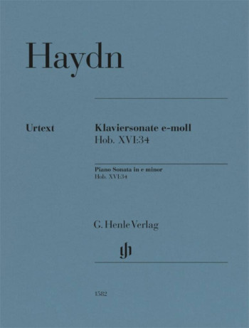 Sonata In E Minor XVI 34: Piano  (Henle)