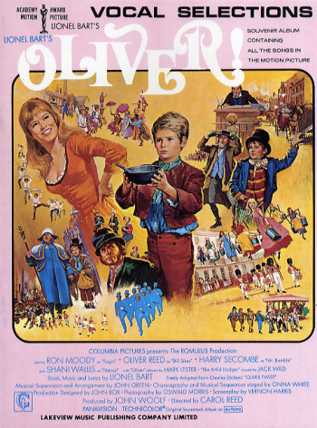 Oliver! - Vocal Selections From The Motion Picture (Bart)