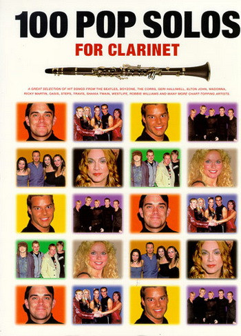 100 Pop Solos: Clarinet Solo: Melody Line With Chords