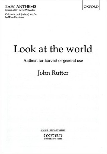 Look At The World: Vocal : Children Or Satb Choir And Piano (OUP)