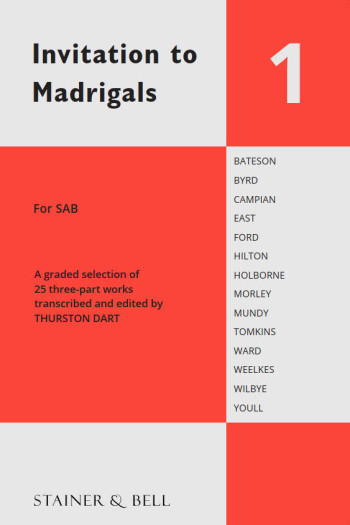 Invitation To Madrigals Book 1 Vocal: SAB