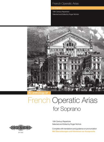 French Operatic Arias For Soprano Voice