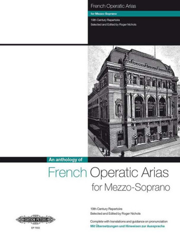 French Operatic Arias For Mezzo Soprano Voice