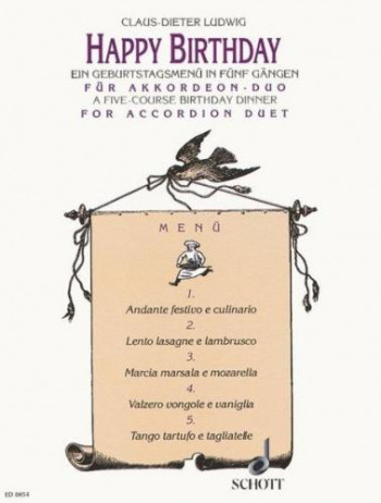 Happy Birthday: Accordion Duet