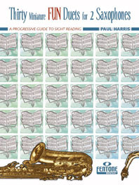 30 Miniature Fun Duets For 2 Saxophones  (Fentone)