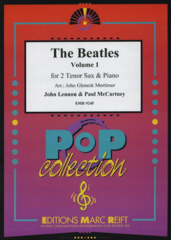Beatles Tenor Saxophone Duets: Book 1