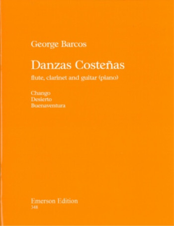 Danzas Costenas: Flute And Clarinet: Duets