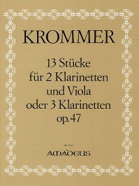 13 Pieces: Clarinets