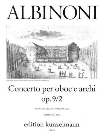Oboe Concerto Op.9/2: Oboe & Piano (Kunzelmann)