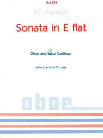 Sonata In E Flat: Oboe & Piano