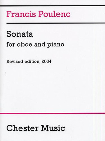 Sonata For Oboe & Piano (Chester)