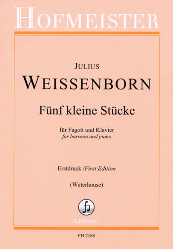 Funf Kleine Stucke: Bassoon & Piano (Hofmeister)