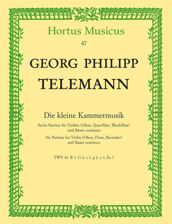 Little Chamber Music: Chamber: Violin or flute or Oboe and Piano (Hortus Musicus)