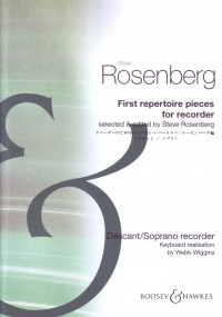 First Repertoire Pieces For Recorder: Descant Recorder and Piano