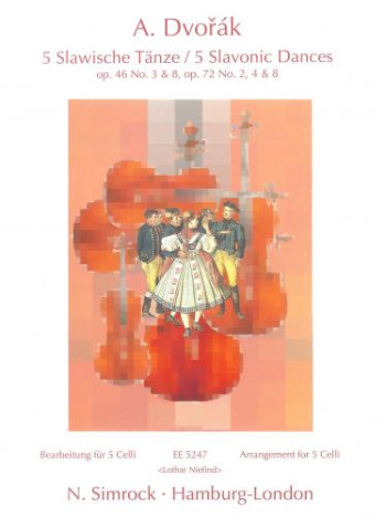 Five Slavonic Dances: Cello: Quintet