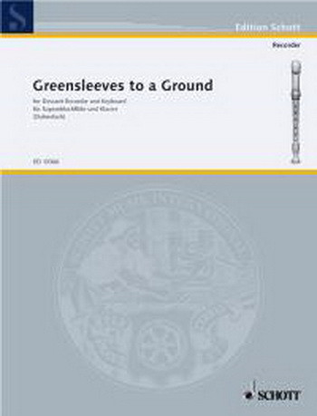 Greensleeves To A Ground: Recorder and Piano