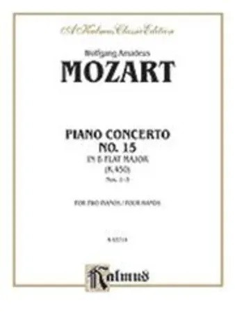 Concerto No.15 Bb Major K450: 2 Pianos (Kalmus)