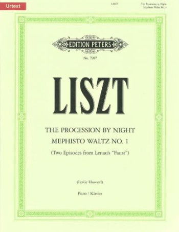 Procession By Night: Mephisto Waltz No 1: Two Episodes From Lenaus Faust: Piano (Peters Ed)