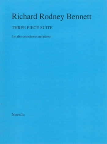 Three Piece Suite: Alto Saxophone & Piano (Novello)