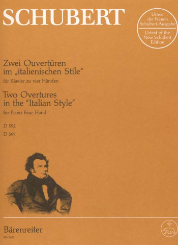 2 Overtures In The Italian Style: Piano Duet